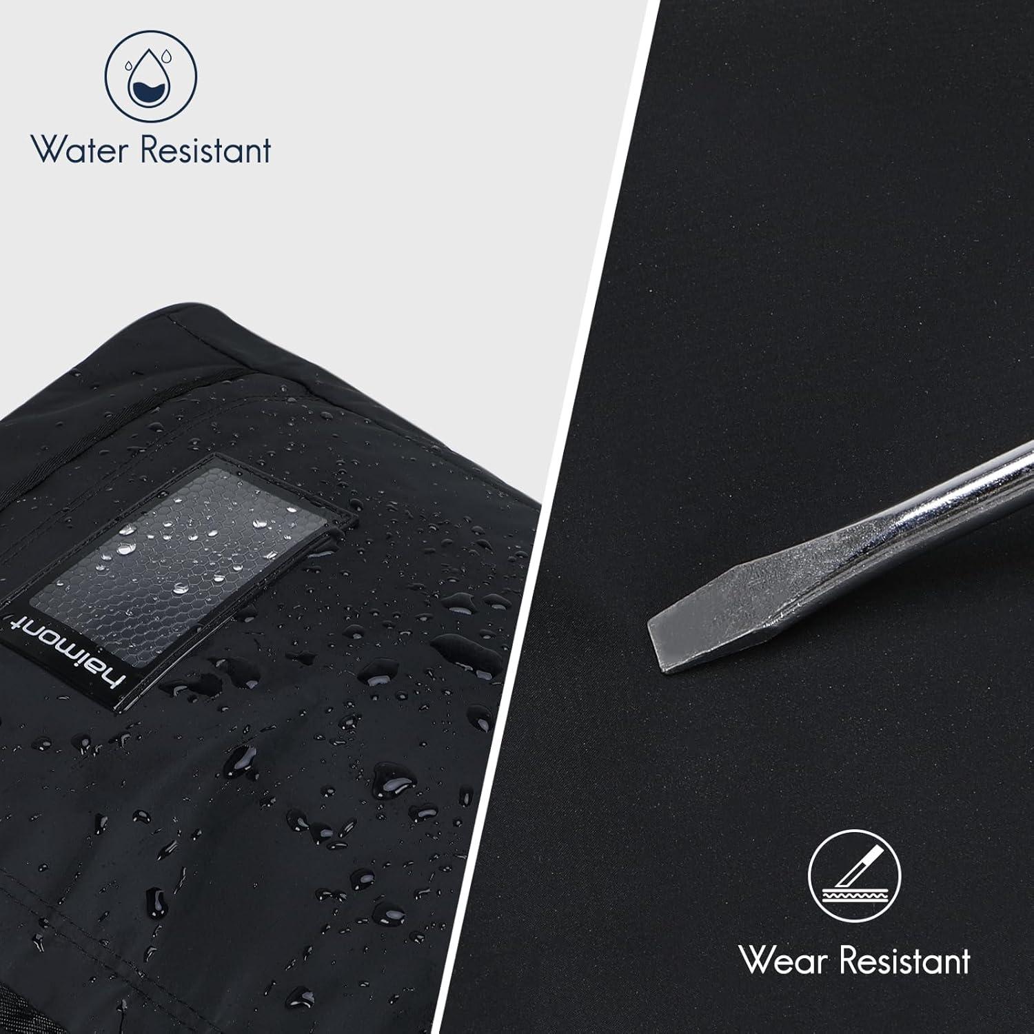 Bolsa de Viaje Haimont 60L Resistente al Agua Negra