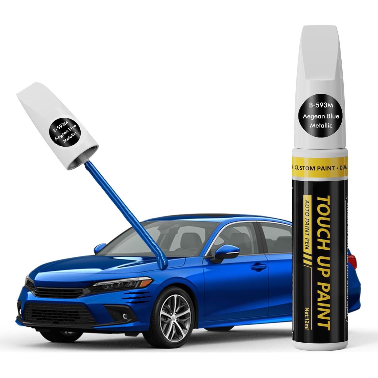 Pintura de Retoque Honda Azul Egeo Metálico B-593M 12ml