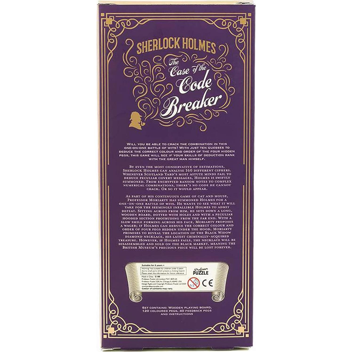 Juego de Rompecódigos Professor PUZZLE - Sherlock Holmes