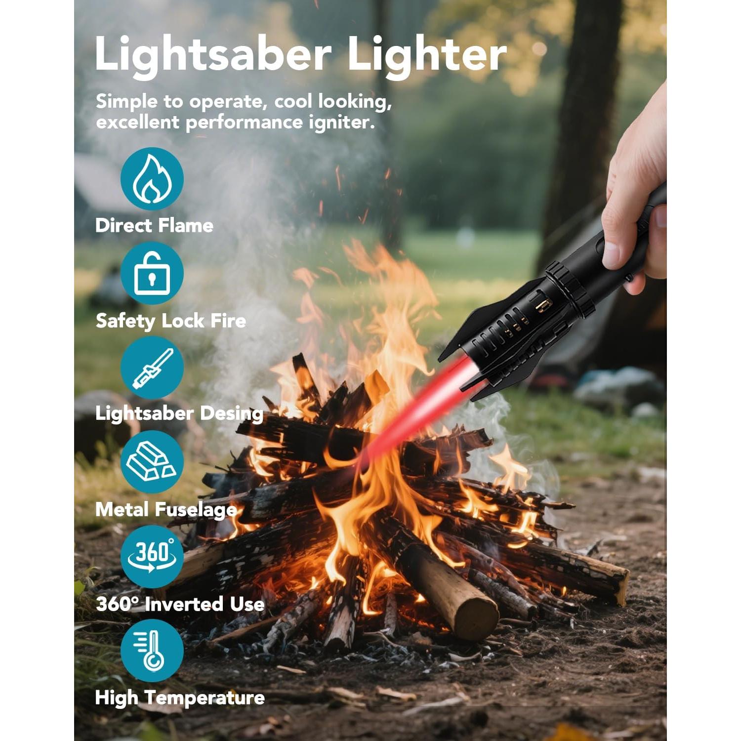 Encendedor de Cocina Lamsen K39 Recargable Butano 1300°C