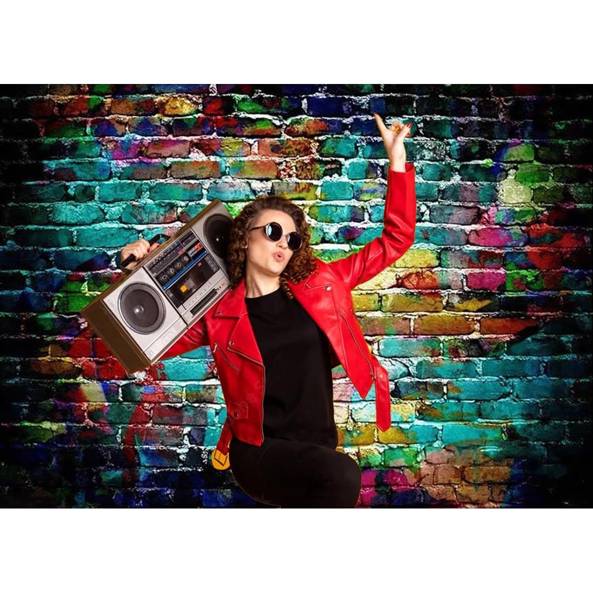 Fondo de Fotografía Graffiti Dudaacvt 150x210 cm Urbano