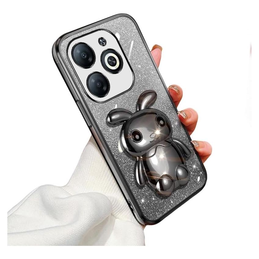 Funda de Silicona TPU DINGK para Infinix Smart 8 - Negro