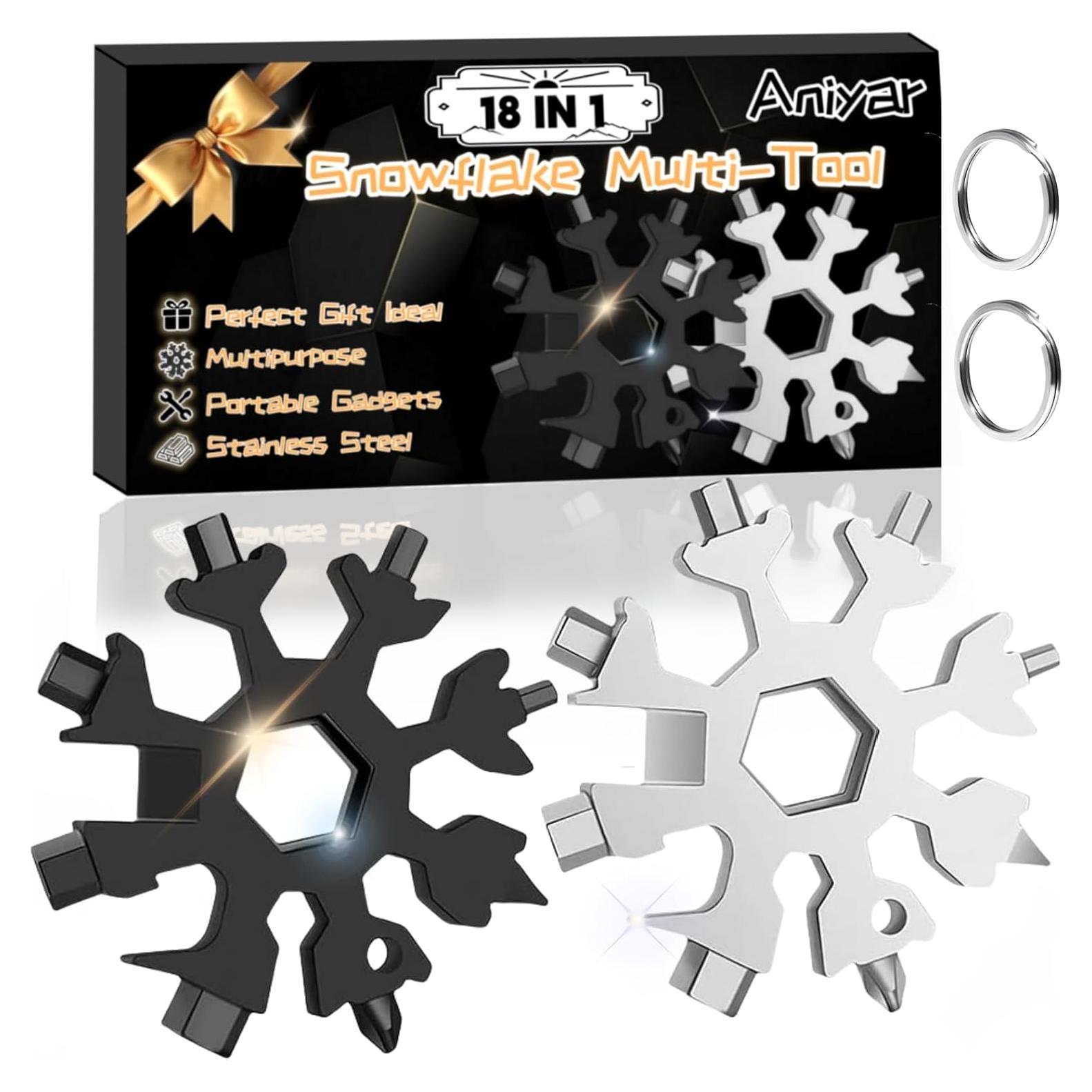 Multiherramienta 18 en 1 Aniyar en Forma de Copo de Nieve