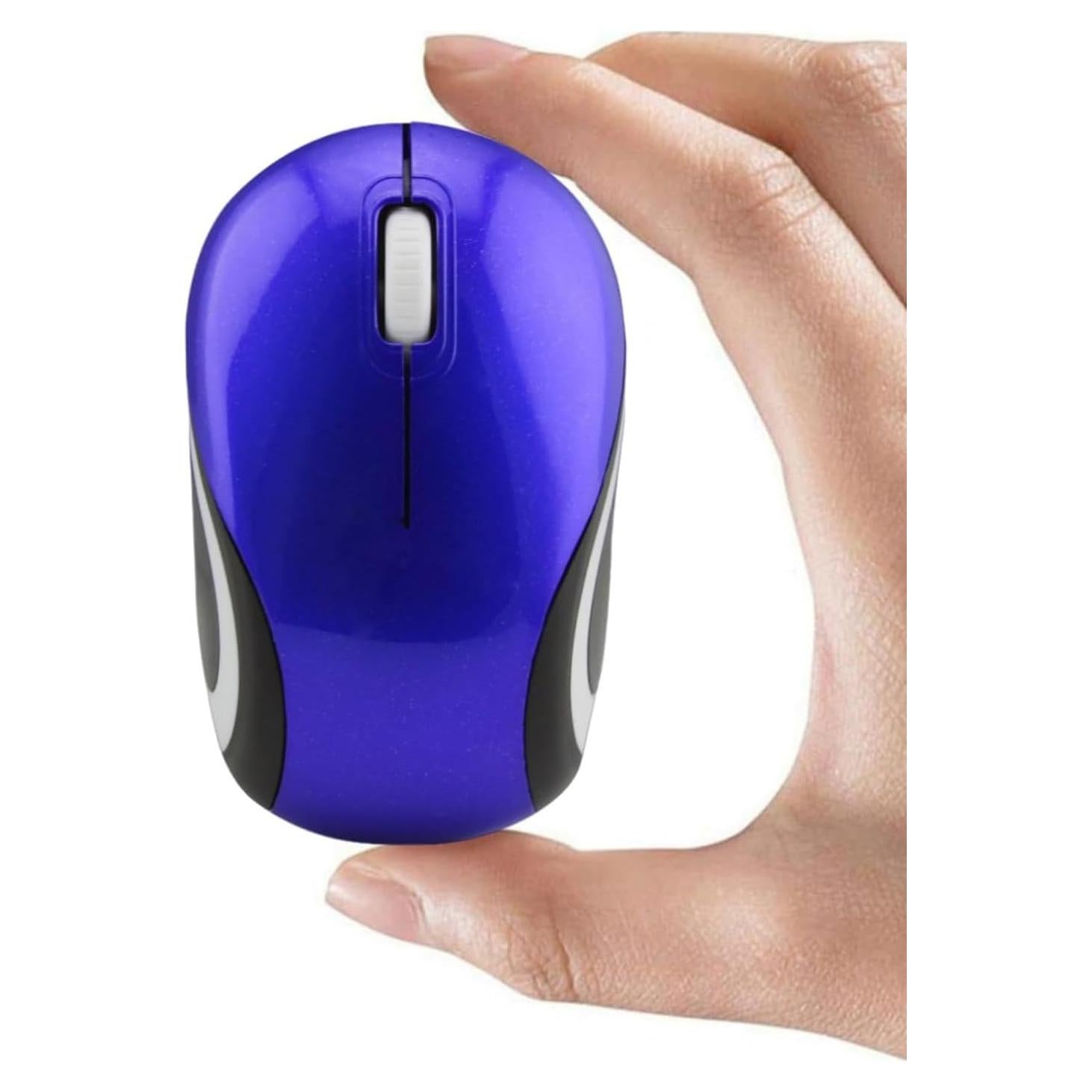 Ratón Inalámbrico Compacto Sxban Azul 1000 DPI para Niños