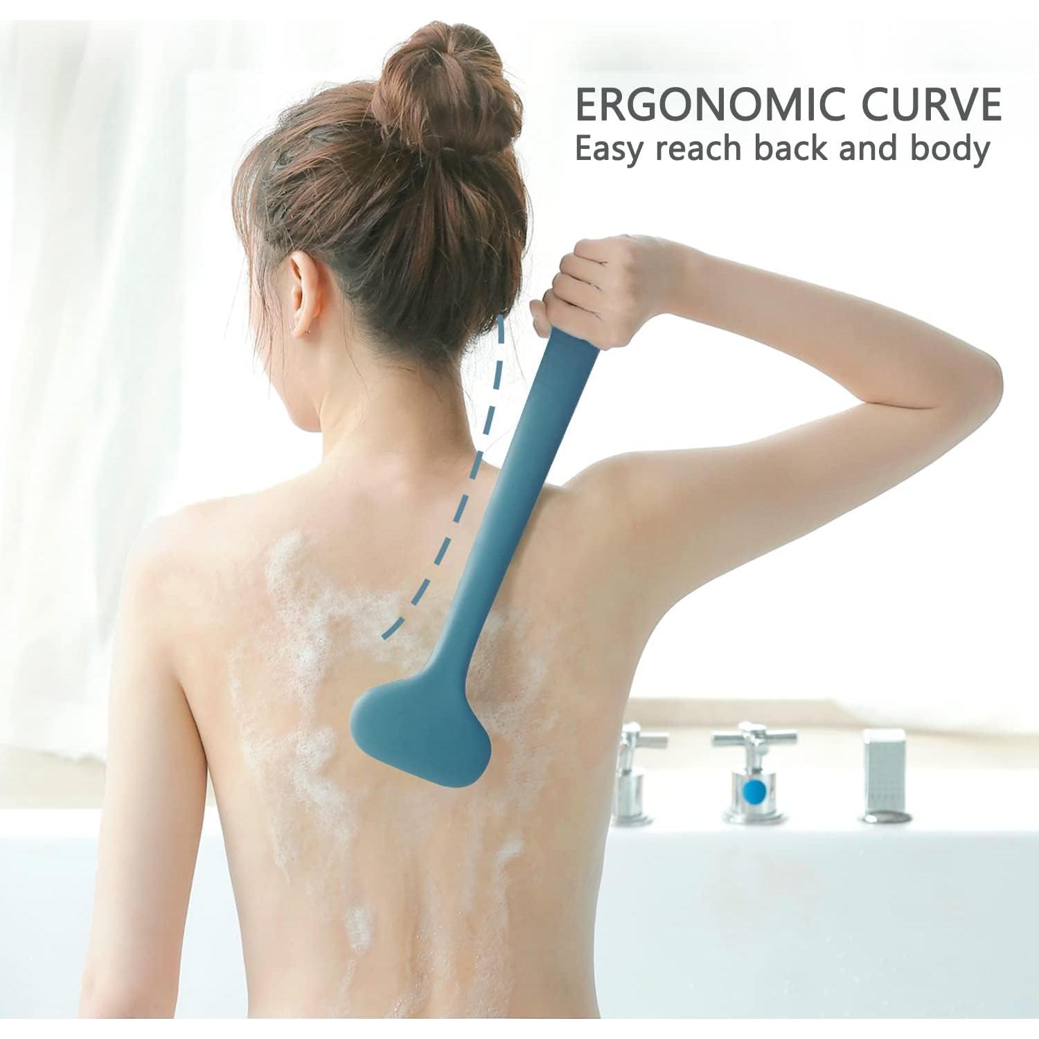 Cepillo de Cuerpo GREENRAIN Mango Largo Exfoliación Suave 35.5 cm