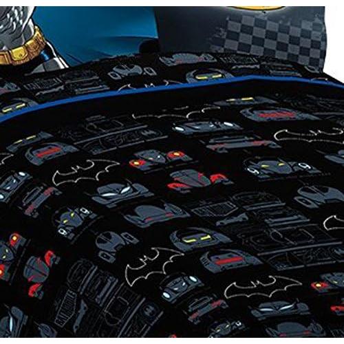 Conjunto de Sábanas Individual Franco Batman 3 Piezas Microfibra