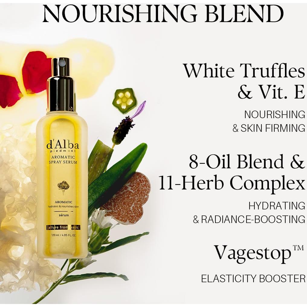 Set de Regalo Vegano d'Alba - Suero en Spray Aromático 230g