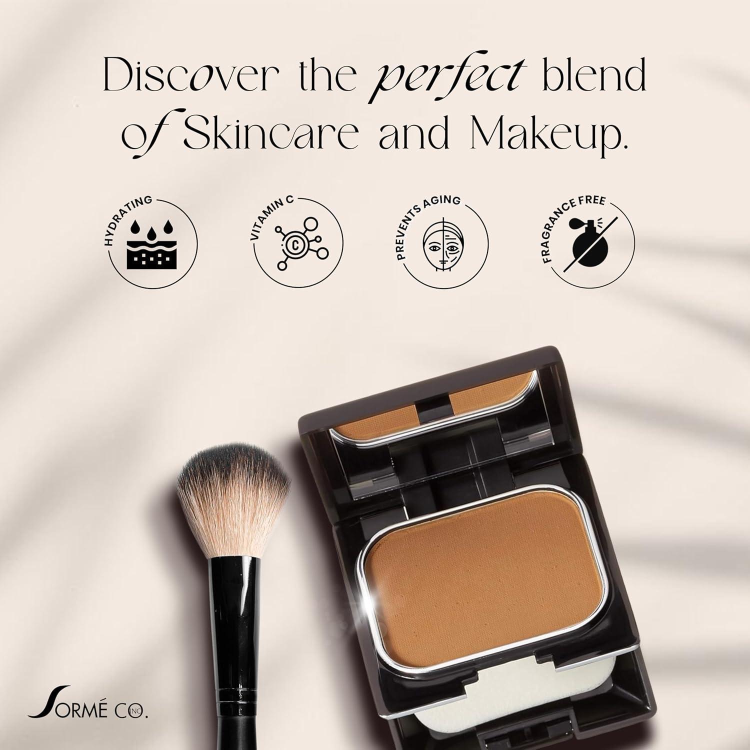 Base en Polvo SORMÉ Beige Suede 25ml - Hidratante y Rejuvenecedor