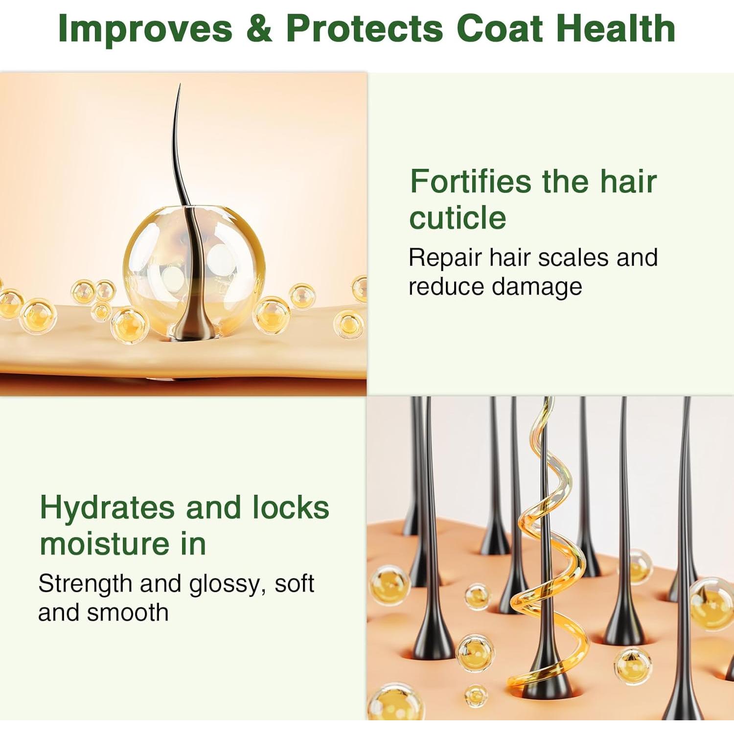 Acondicionador para Perros Ulroyda 240 g - Hidrata y Desenreda