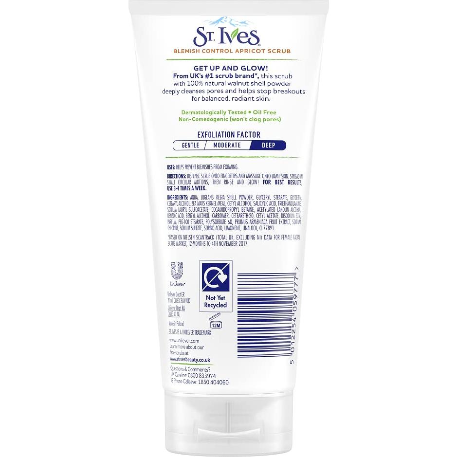 Exfoliante Facial Suave St Ives Albaricoque 150ml