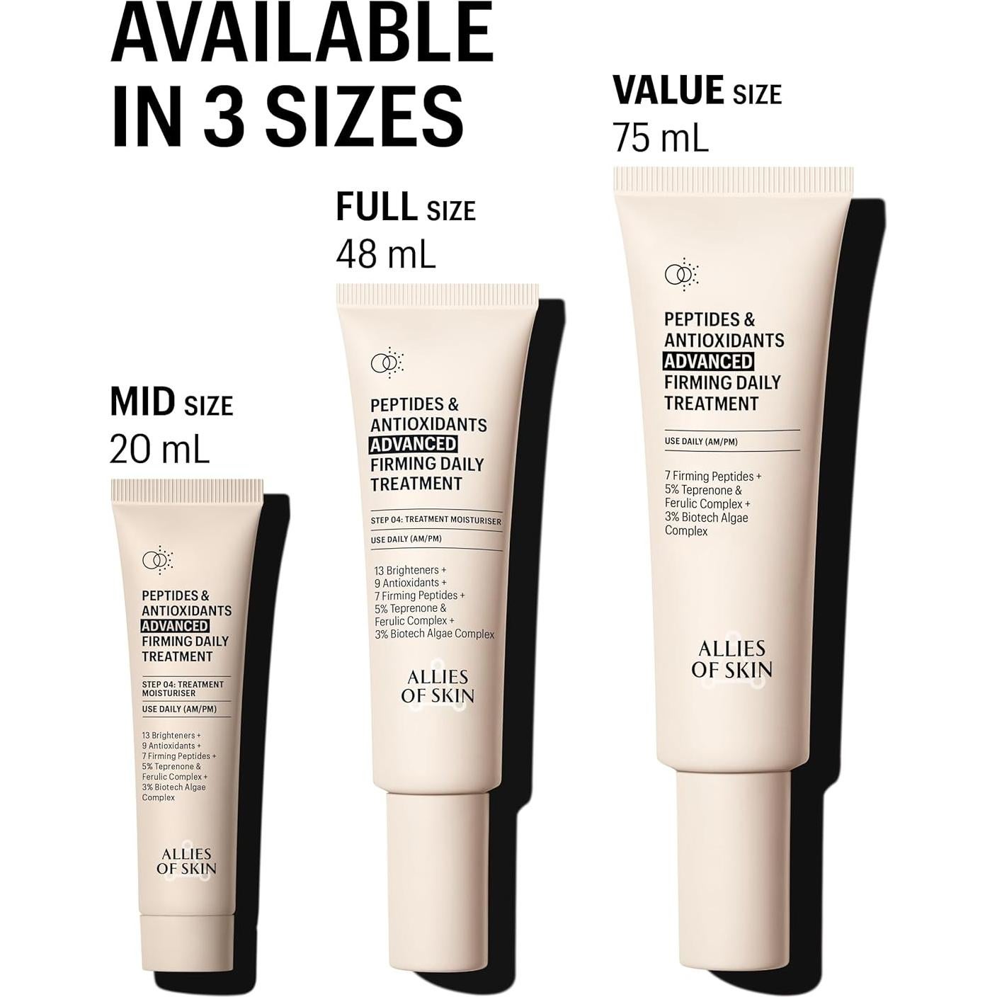 Tratamiento Diario Avanzado de Firmeza Aliados 48ml