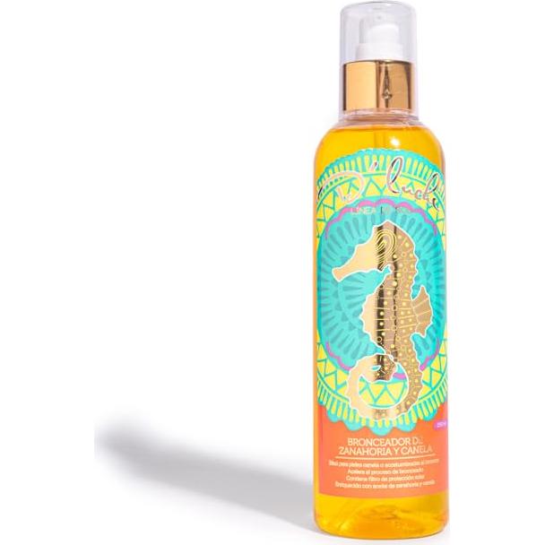 Aceite bronceador D'Luchi zanahoria canela SPF 4 240 ml