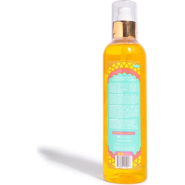 Aceite bronceador D'Luchi zanahoria canela SPF 4 240 ml