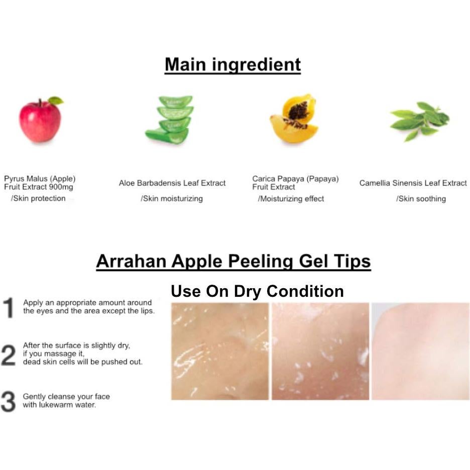 Gel Exfoliante Hidratante de Manzana 180ml - Puntos Negros