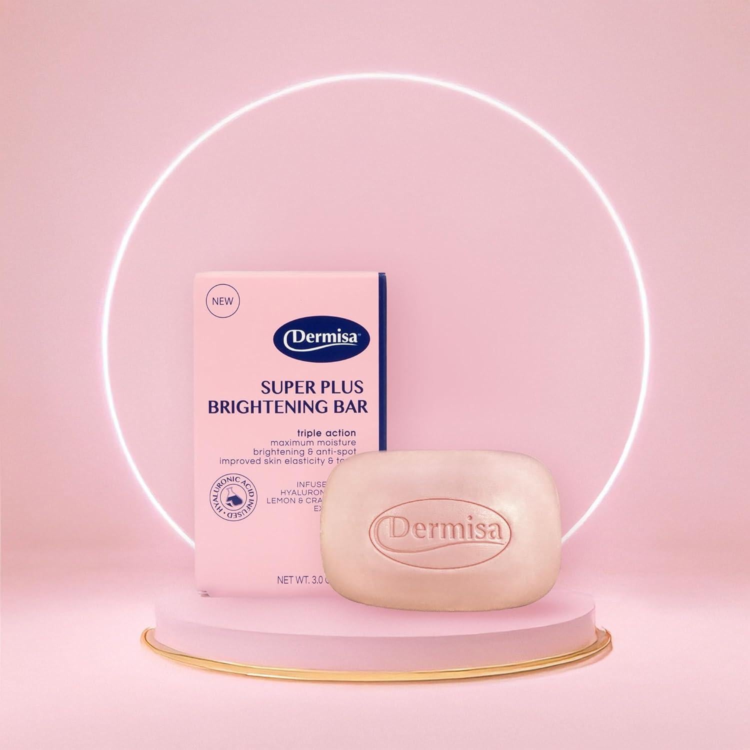 Barra Aclaradora Dermisa Super Plus 85g | Ácido Hialurónico