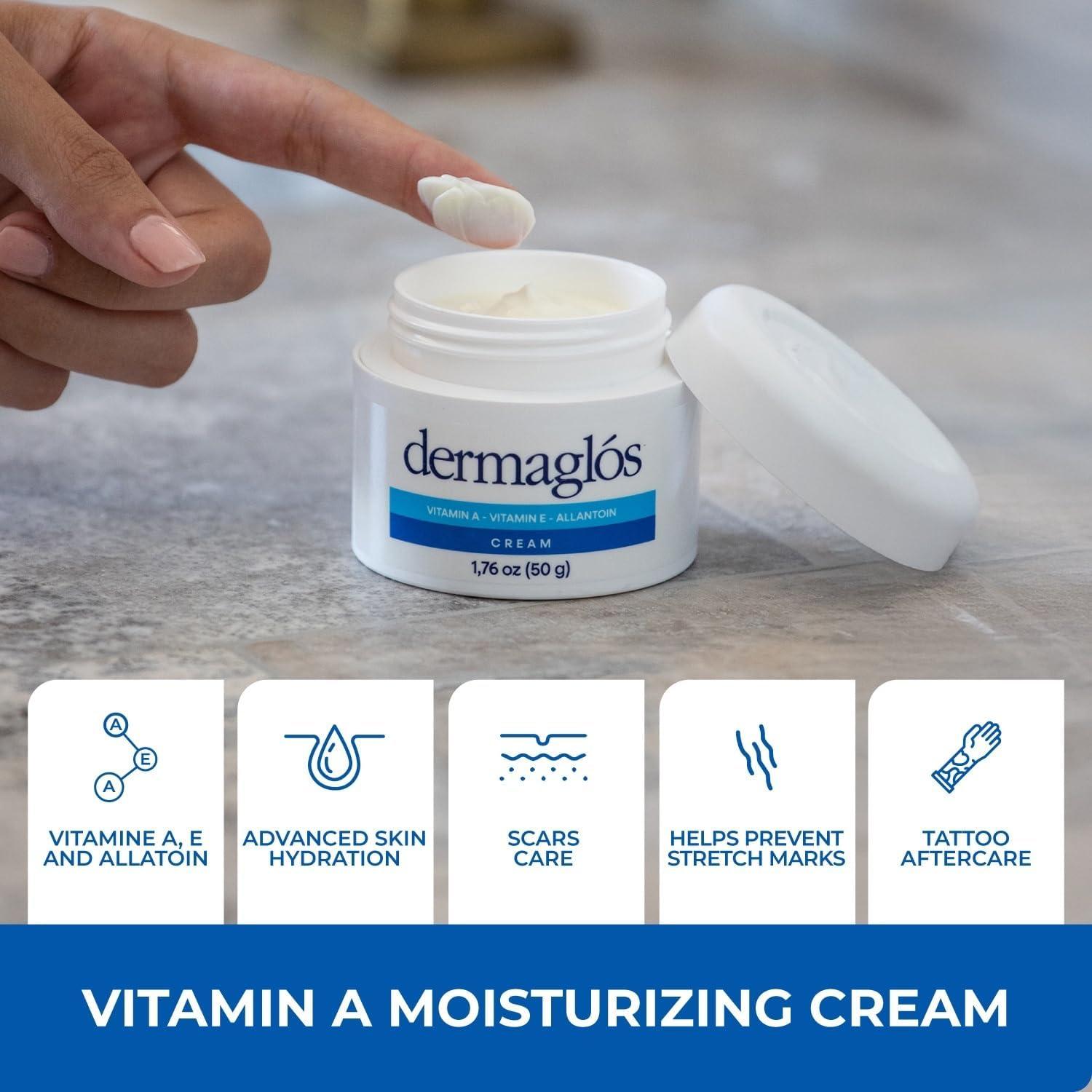 Crema Hidratante Dermaglos 50 g | Vitamina A, E y Alantoína