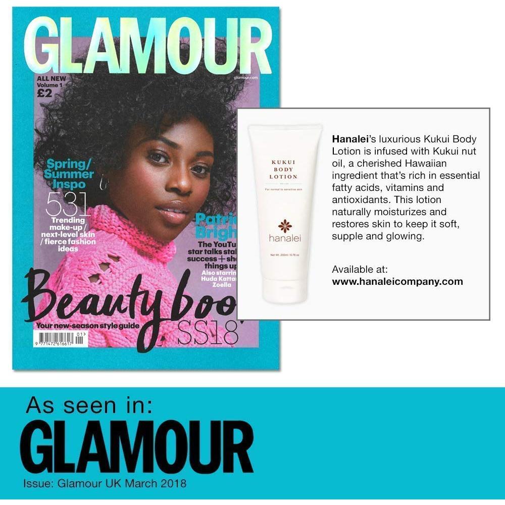 Loción Corporal Hidratante Hanalei 80 ml - Aceite de Kukui y Aloe Vera