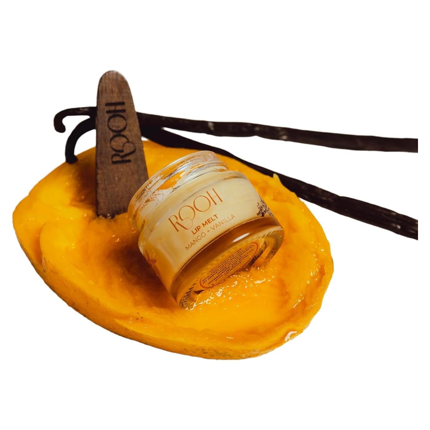 Derretimiento de Labios Rooh Beauty Mango Vainilla 50g Vegano