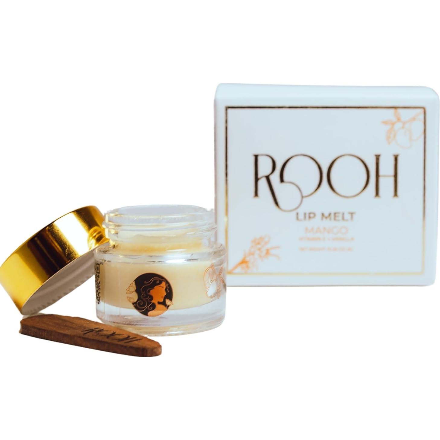 Derretimiento de Labios Rooh Beauty Mango Vainilla 50g Vegano