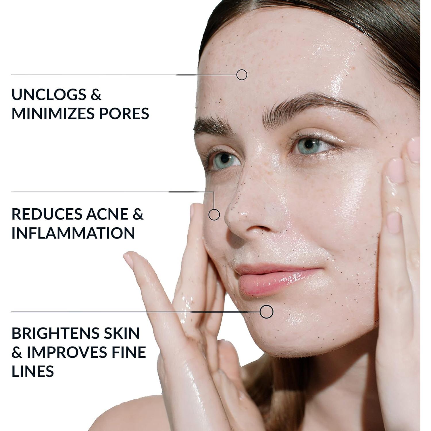 Limpiador Exfoliante Facial NAELI AHA/BHA 10% Ácido Glicólico 113.4g