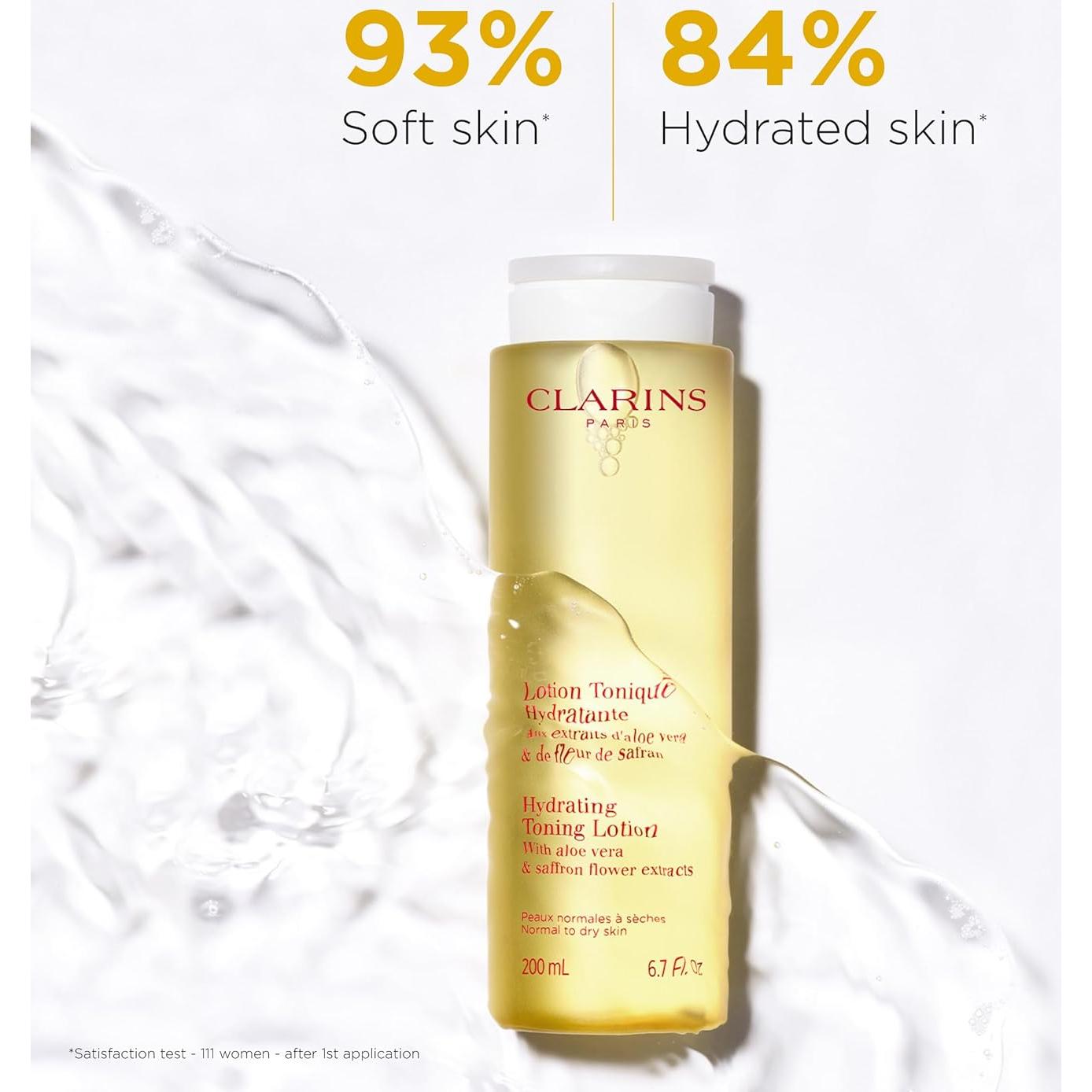 Loción Tónica Hidratante Clarins 200ml - Piel Normal a Seca