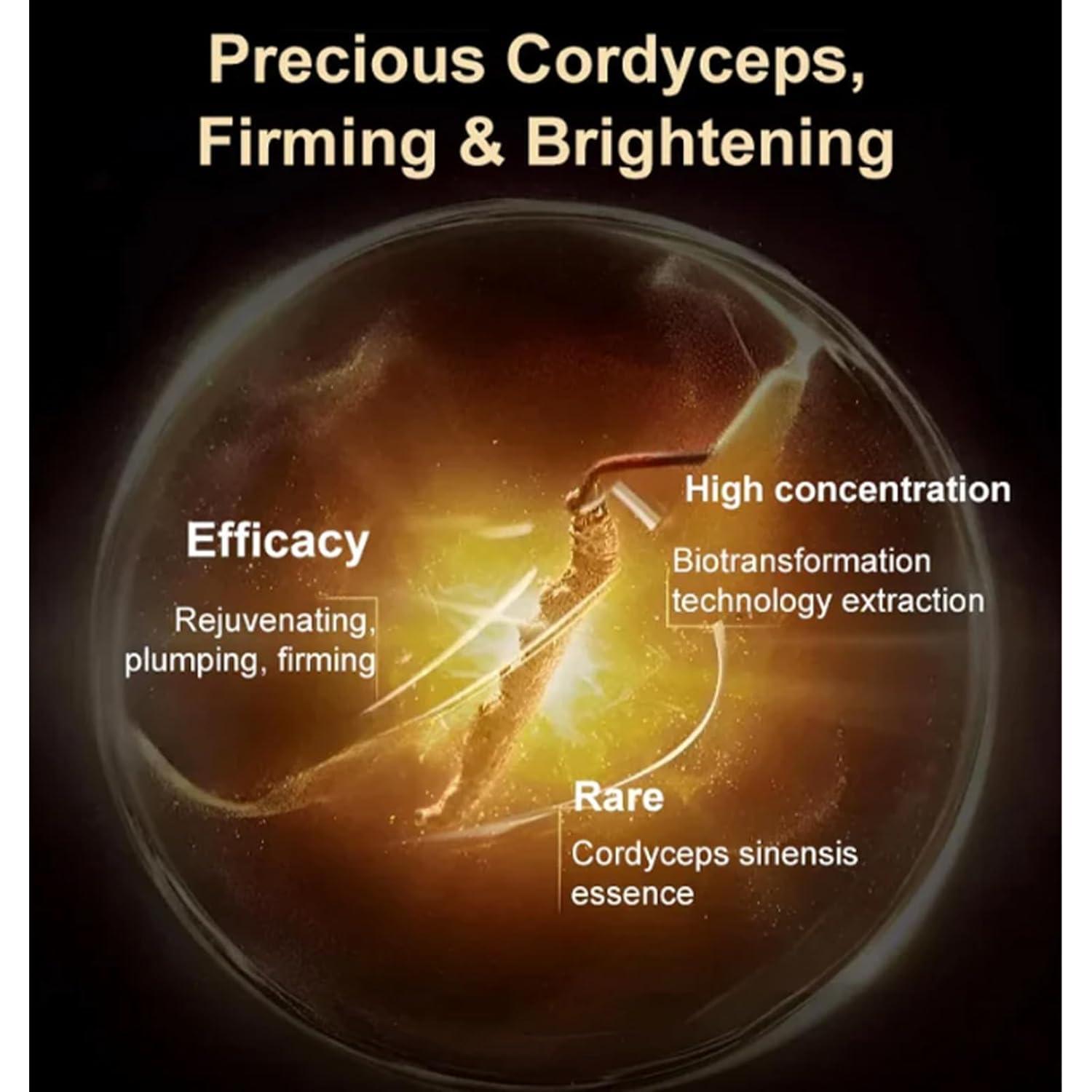 Crema Tonificante Cordyceps Ganoderma 50g - Hidratante Antiarrugas