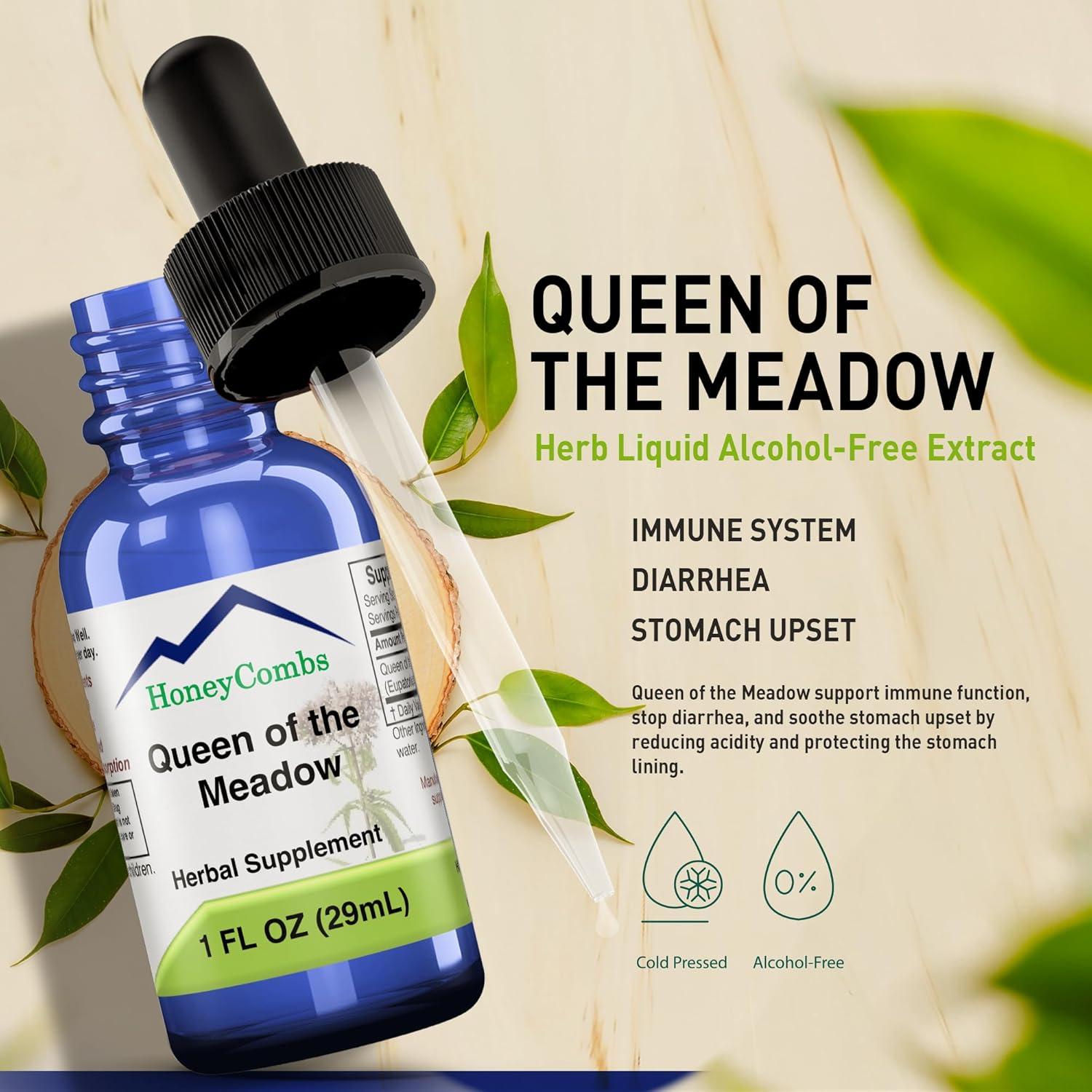 Suplemento Herbal Reina de los Prados HoneyCombs 30 ml - Sin Alcohol