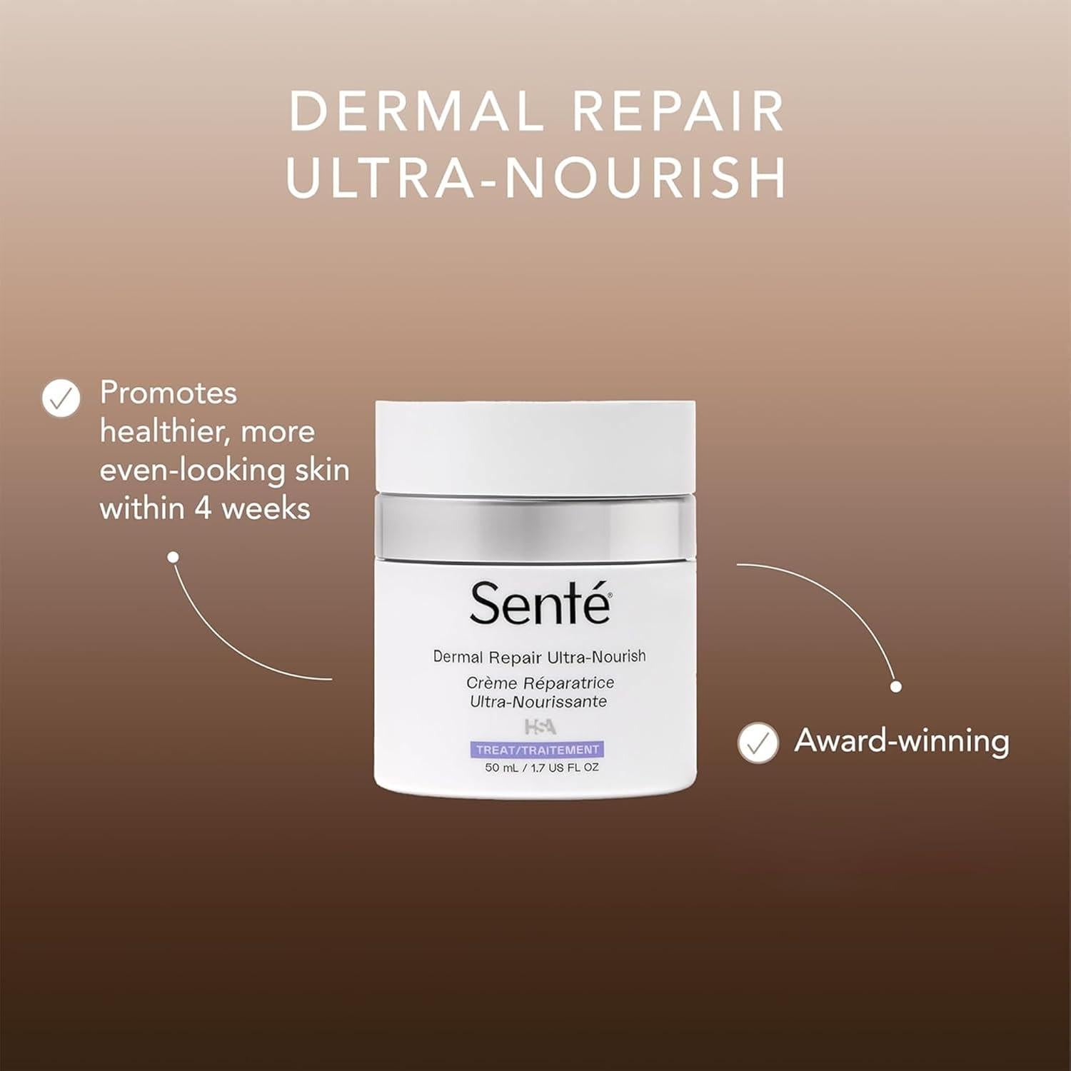 Senté Tratamiento Dermal Ultra-Nutrición 50 ml para Piel Seca