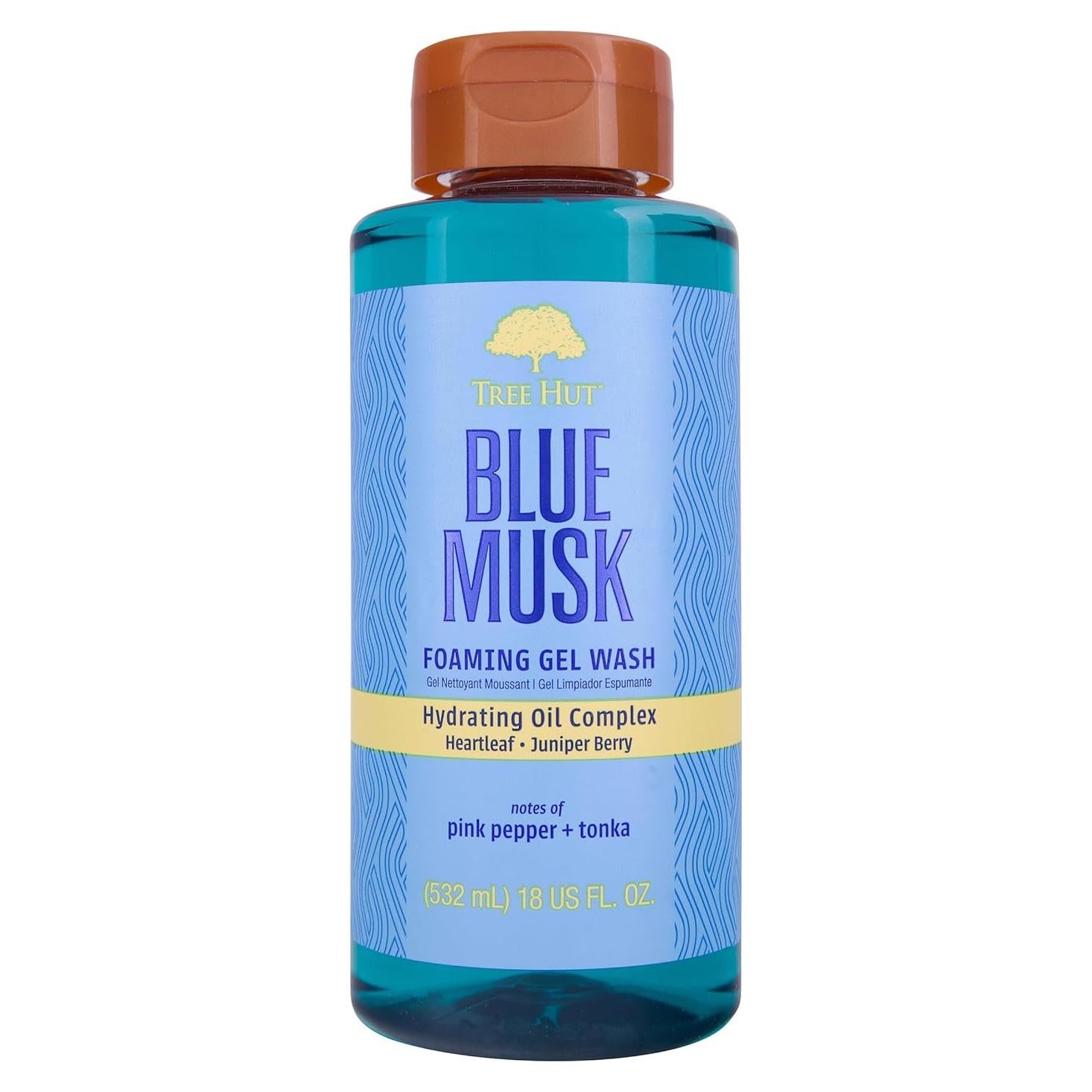 Gel de Ducha Espumoso Tree Hut Blue Musk 532 ml Hidratante