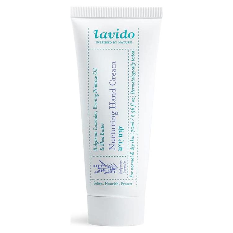 Crema de Manos Nutritiva Lavido 70 ml - Lavanda Búlgara
