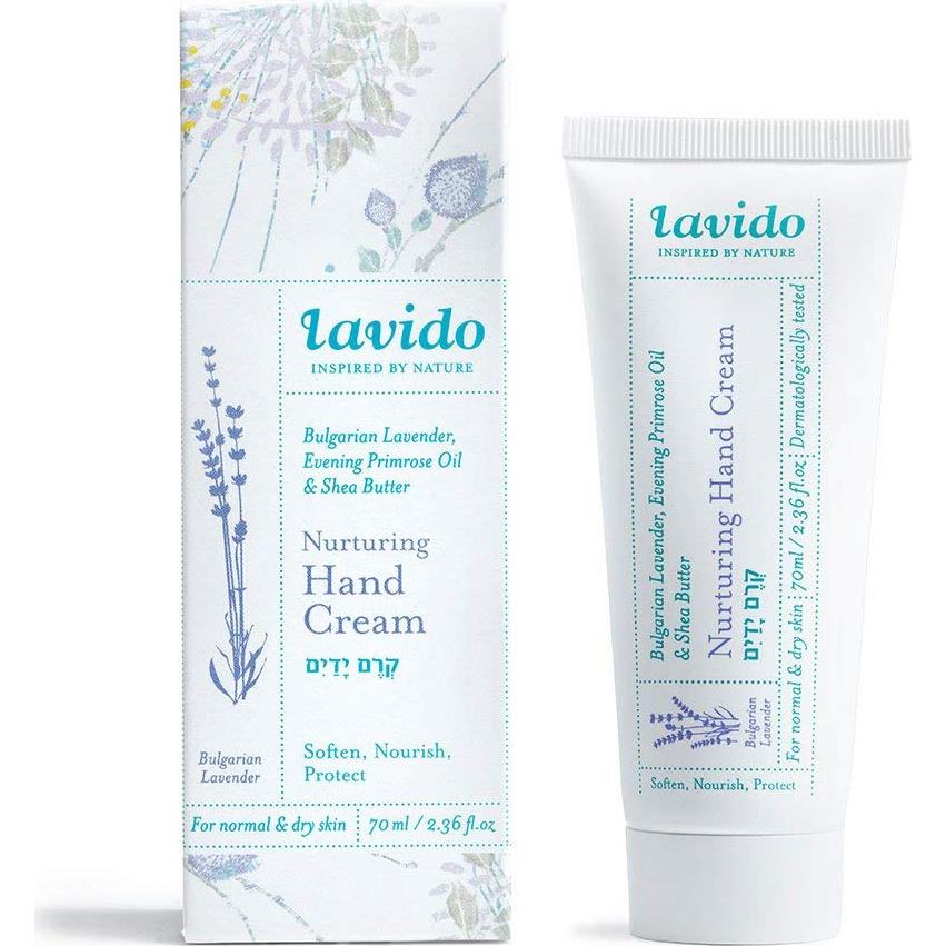 Crema de Manos Nutritiva Lavido 70 ml - Lavanda Búlgara