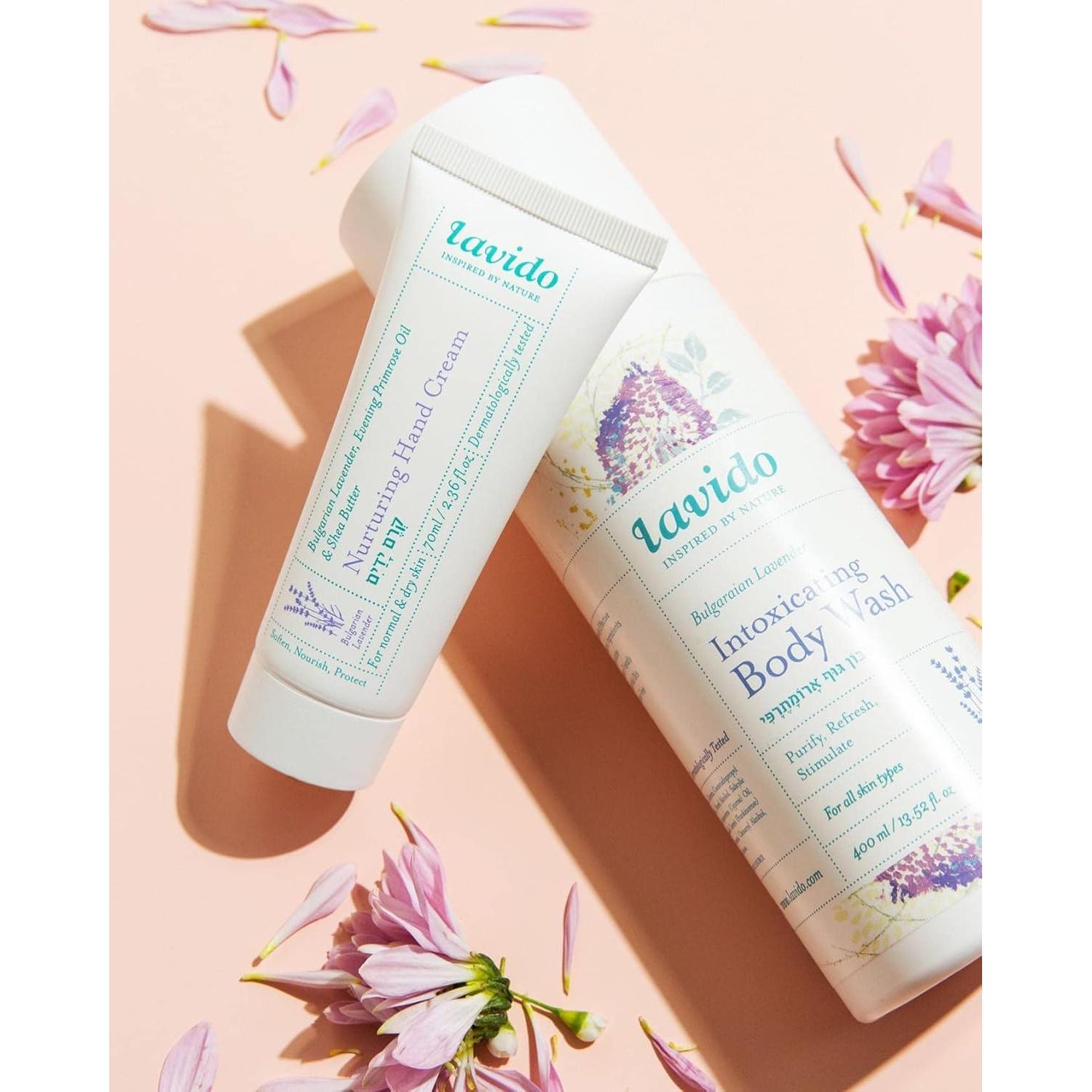 Crema de Manos Nutritiva Lavido 70 ml - Lavanda Búlgara