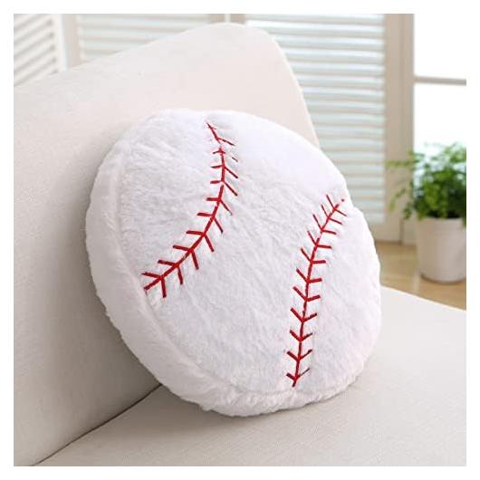 Almohada de Peluche Deportivo XIAOHONG 35x35cm Béisbol