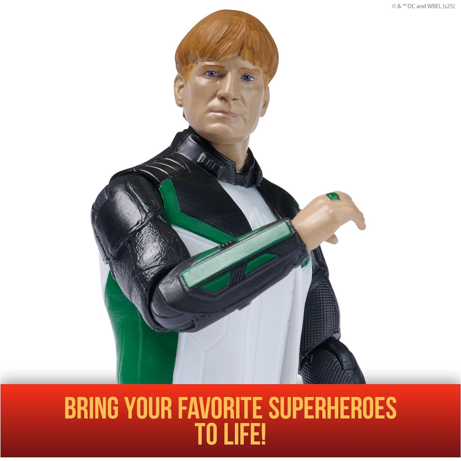 Figura de Acción Superman Linterna Verde 15 cm Spin Master