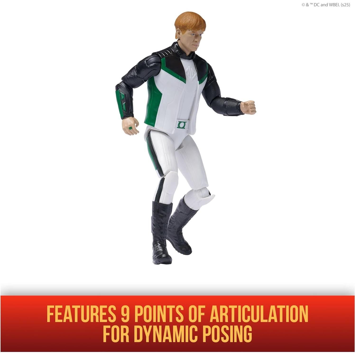 Figura de Acción Superman Linterna Verde 15 cm Spin Master