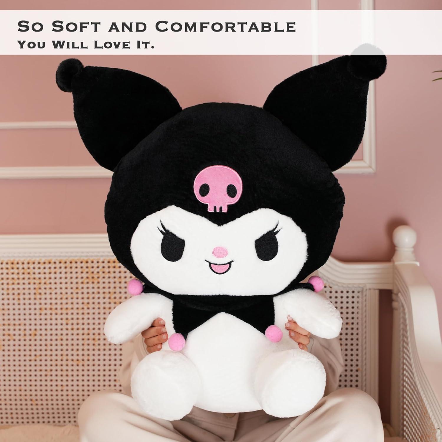 Peluche Kawaii Juju 71 cm - Suave y Abrazable - Feliz