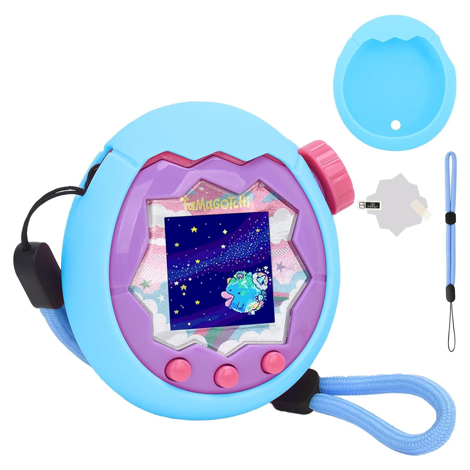 Funda de Silicona YouKnow para Tamagotchi Paradise Azul 3 en 1