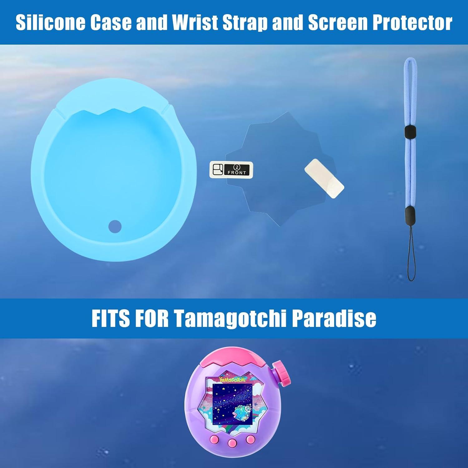 Funda de Silicona YouKnow para Tamagotchi Paradise Azul 3 en 1