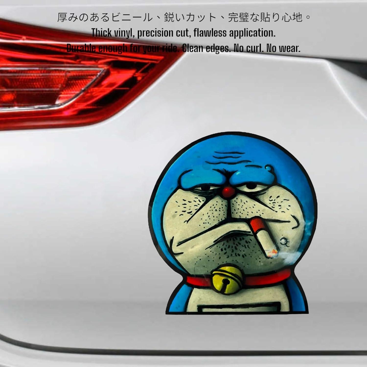 Calcomanía de Auto Doraemon KOZUKI Impermeable Anime