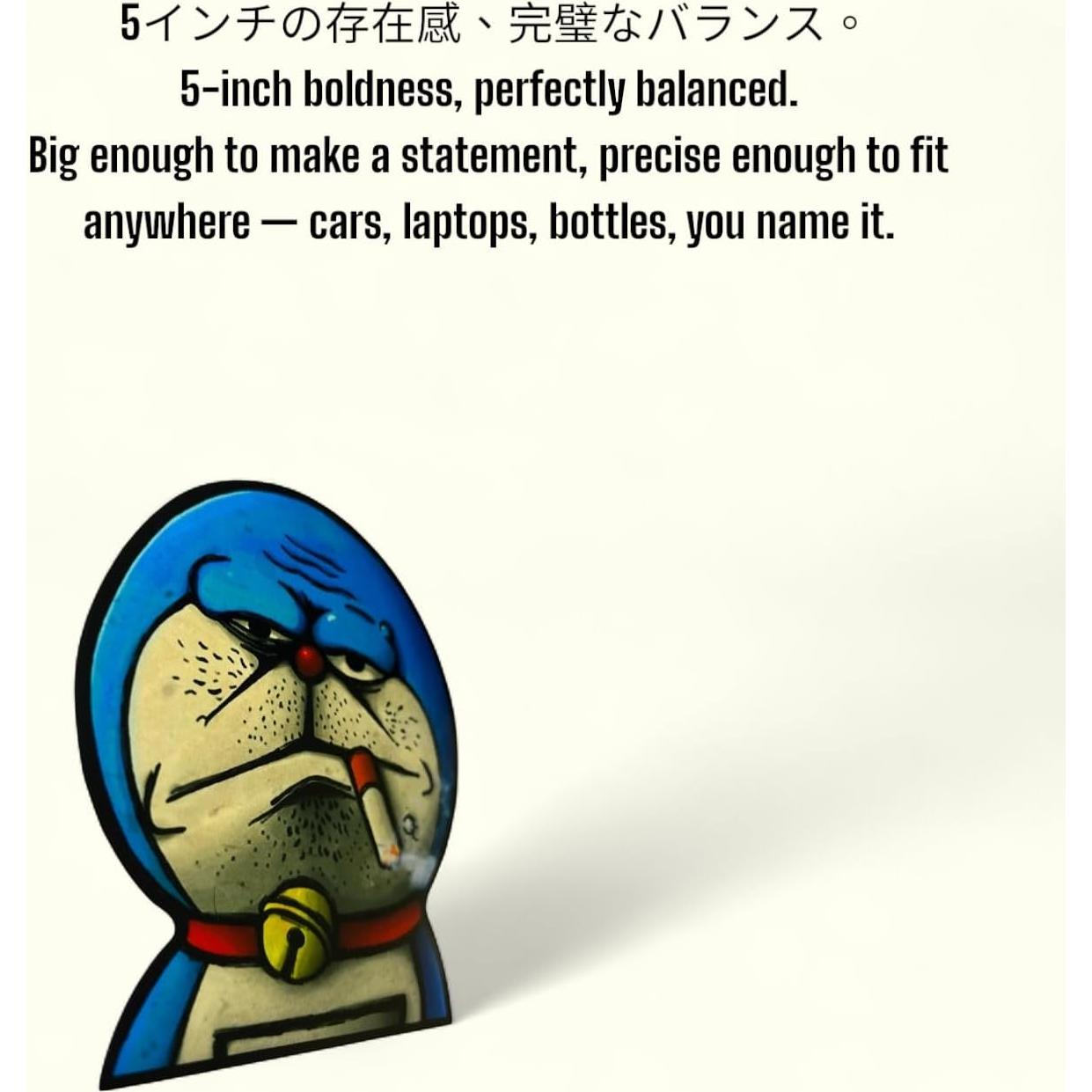 Calcomanía de Auto Doraemon KOZUKI Impermeable Anime