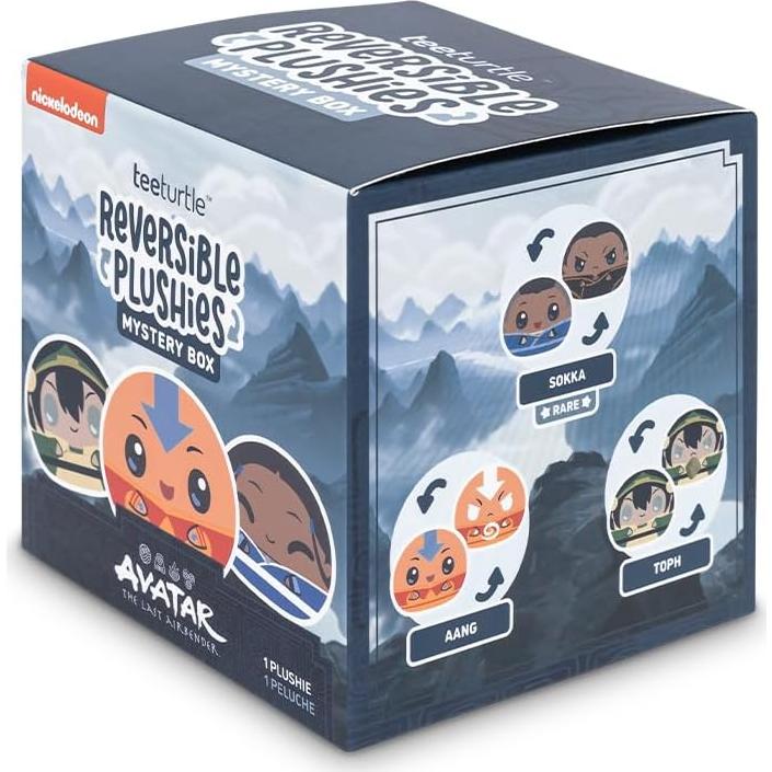 Peluche Reversible TeeTurtle Avatar La Última Airbender 7.62 cm