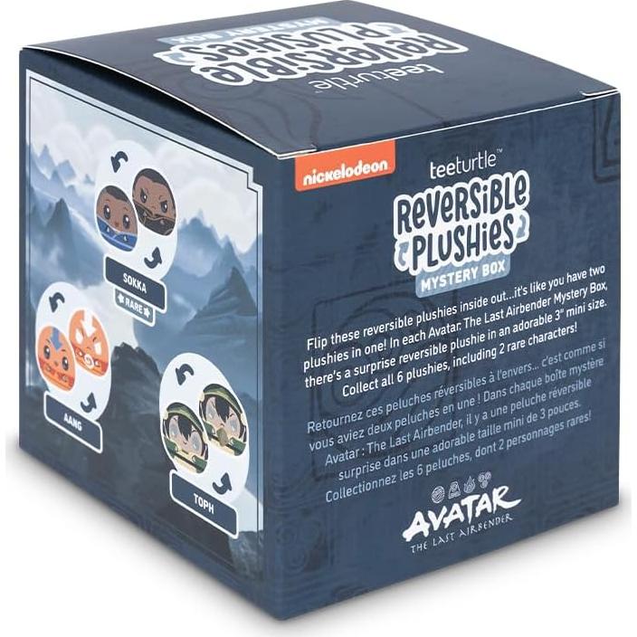 Peluche Reversible TeeTurtle Avatar La Última Airbender 7.62 cm