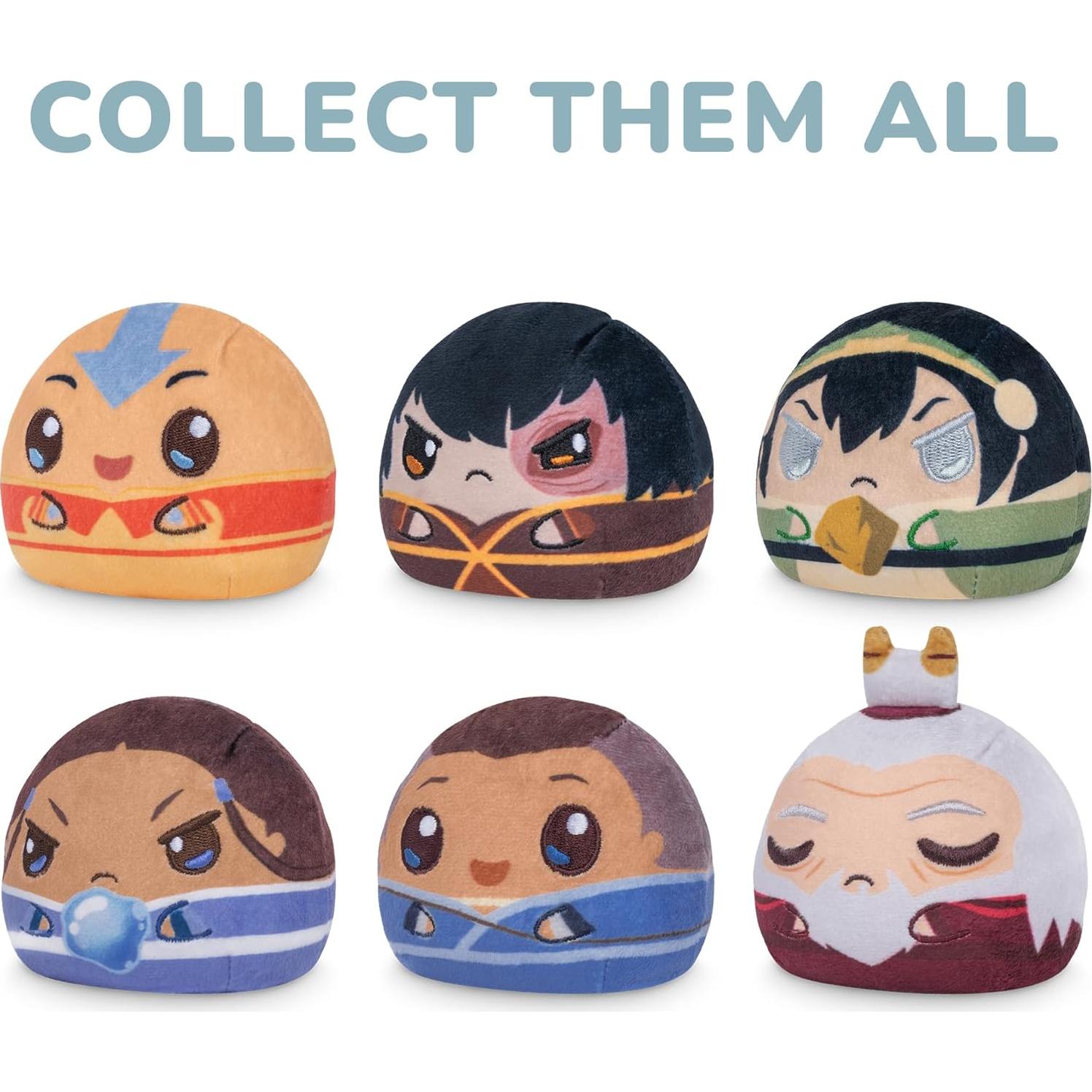 Peluche Reversible TeeTurtle Avatar La Última Airbender 7.62 cm