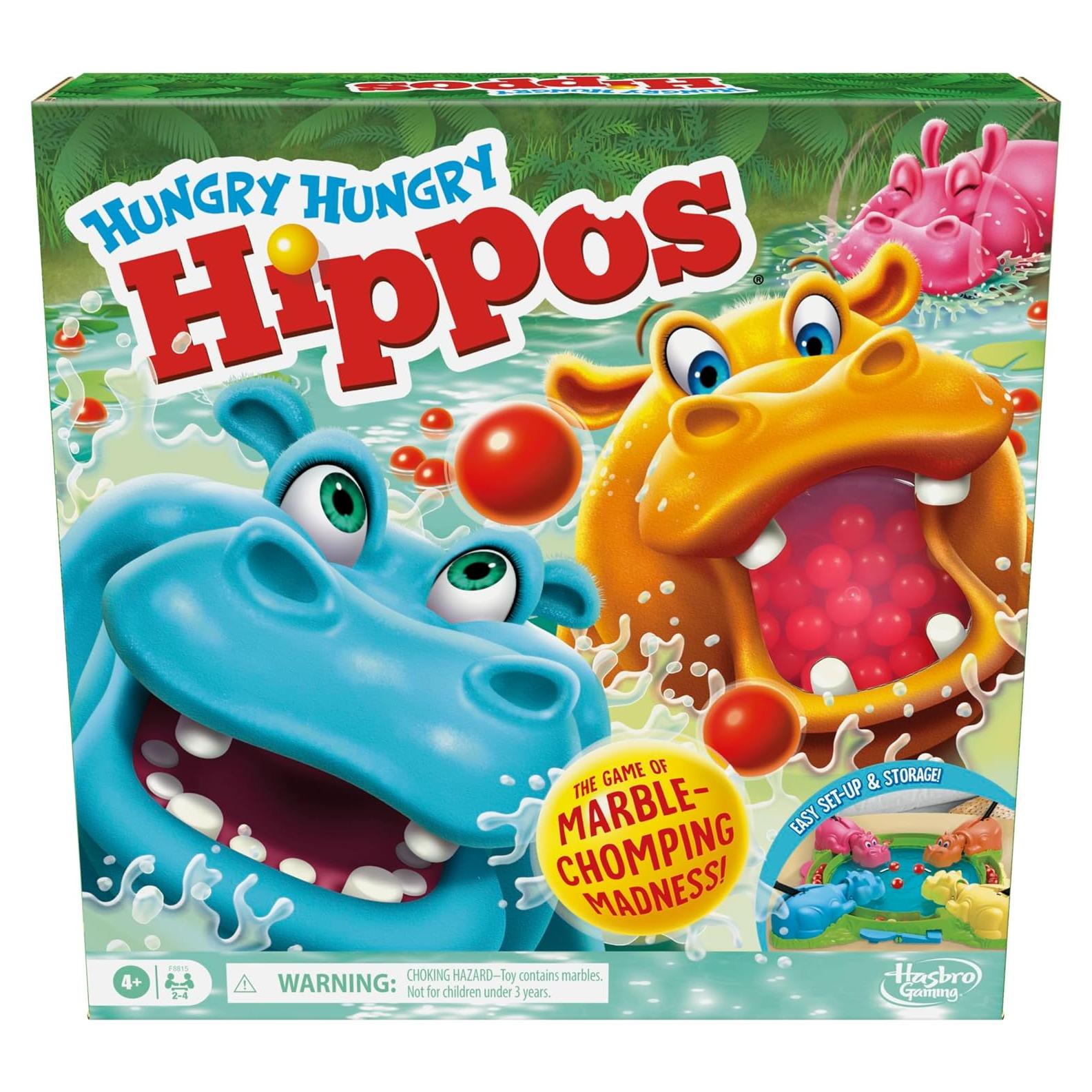 Juego de Mesa Hippo Flipp Hasbro para 2-4 Jugadores