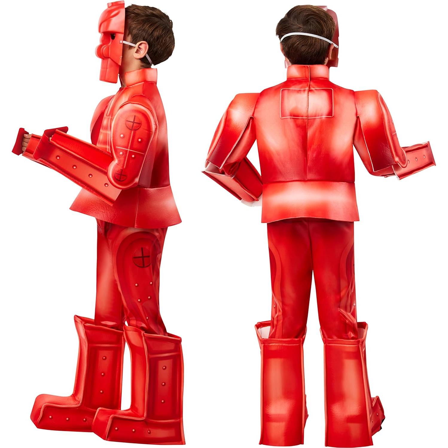 Disfraz Rubie's Rock 'Em Sock 'Em Robots Rojo Rocker Niños