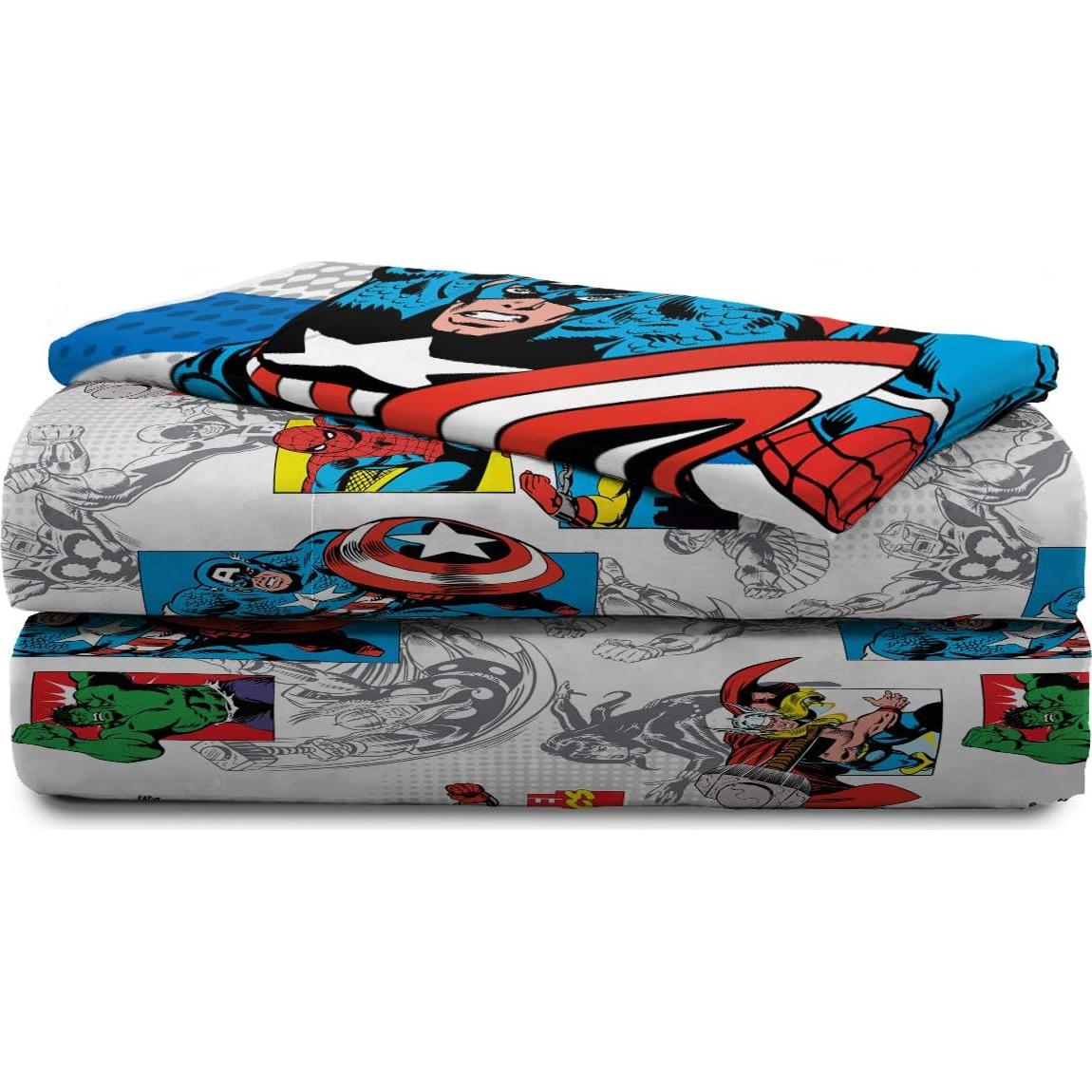 Juego de Cama Twin Avengers Jay Franco 4 Piezas 100% Poliester