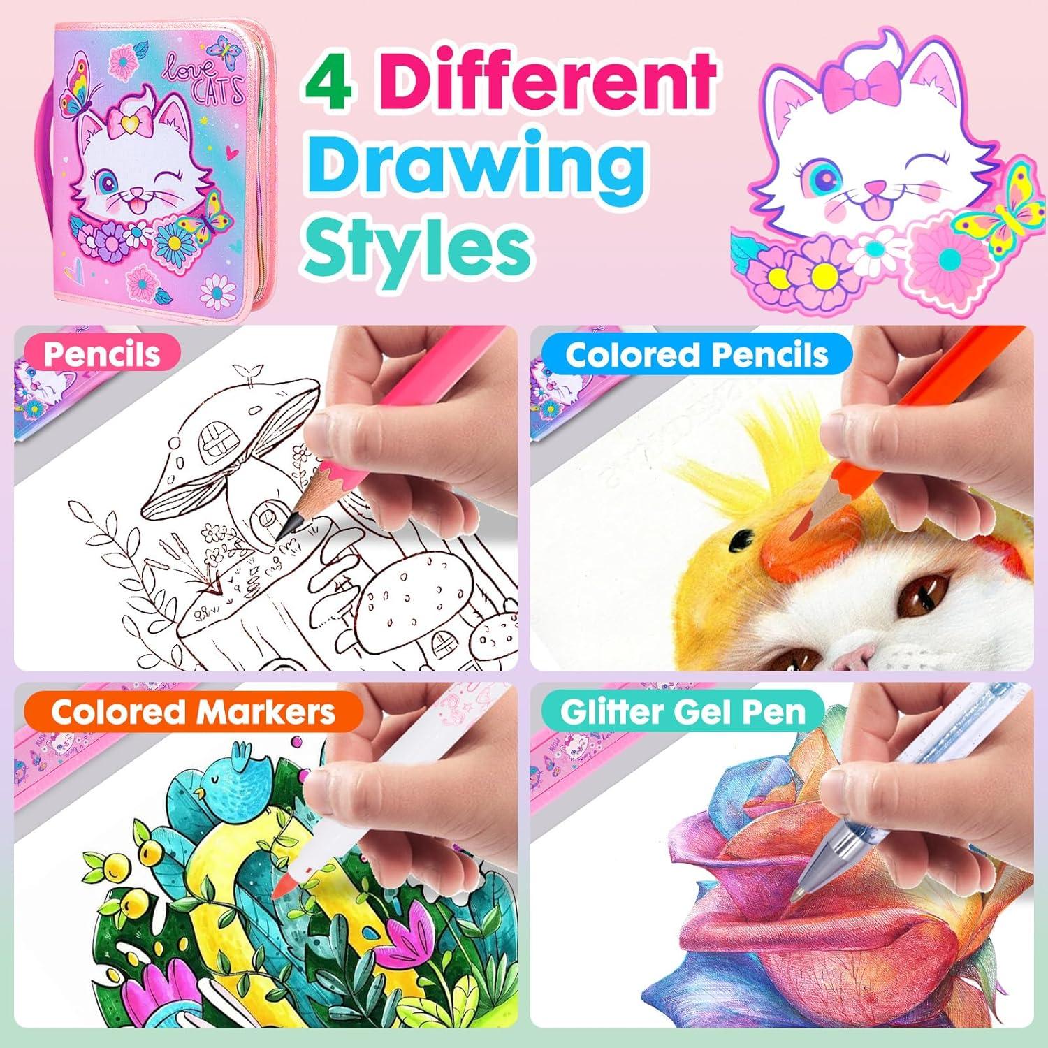 Juego de Marcadores de Gato YOYTOO 36 Piezas para Niños