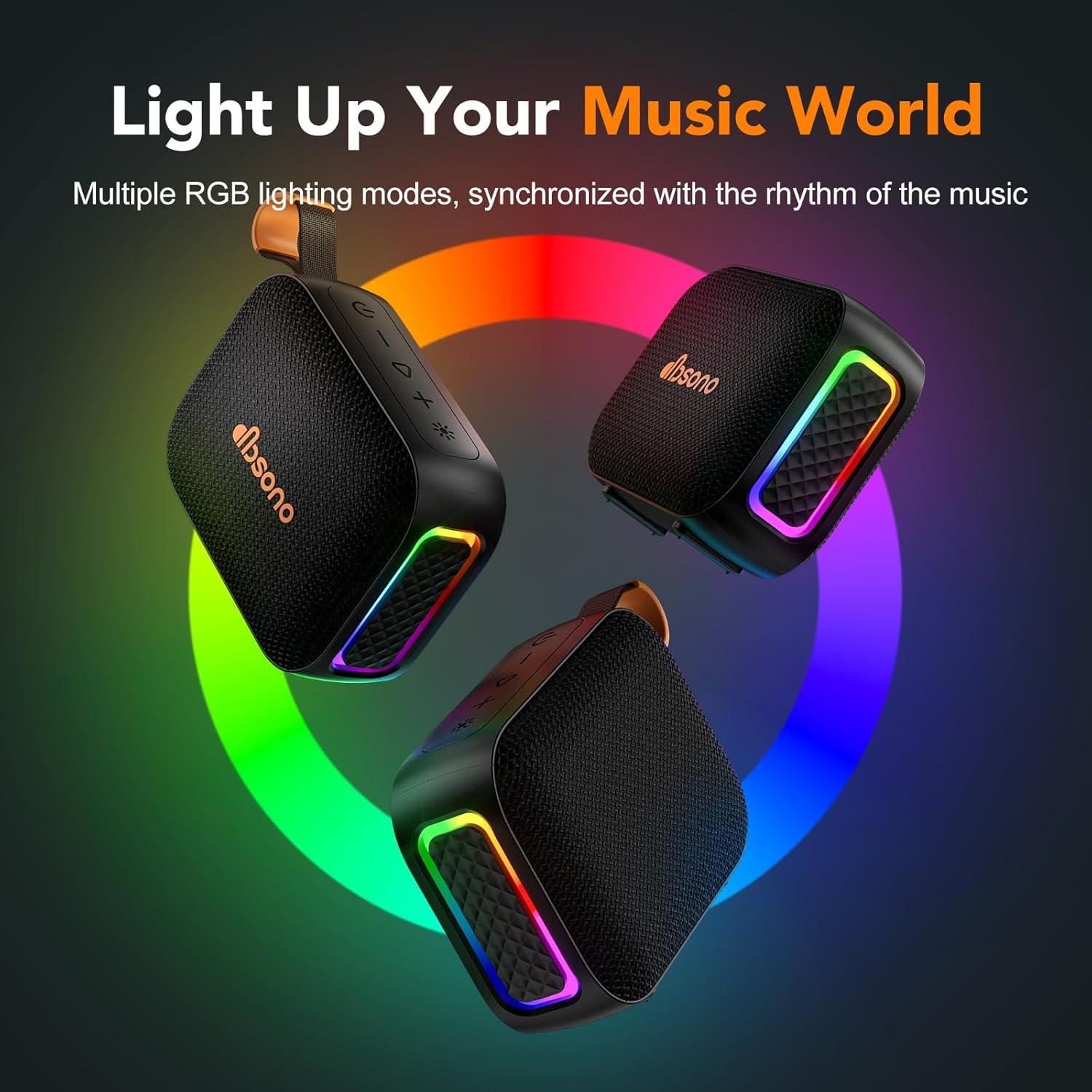 Altavoz Bluetooth Portátil DB N7A Impermeable 24H Negro