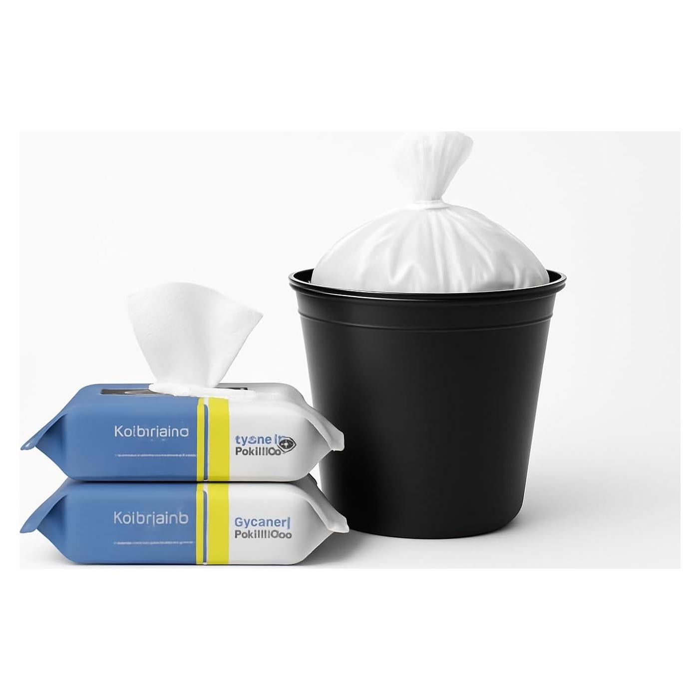 Bolsas de Basura Pequeñas 4 Galones cxggleo - 100 Unidades