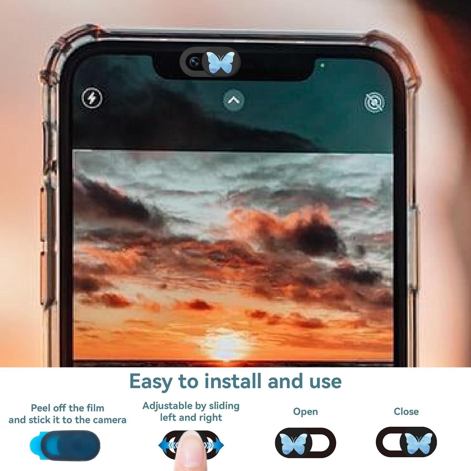 Cubierta de Cámara Deslizante PRESSINART Mariposa 6 Piezas